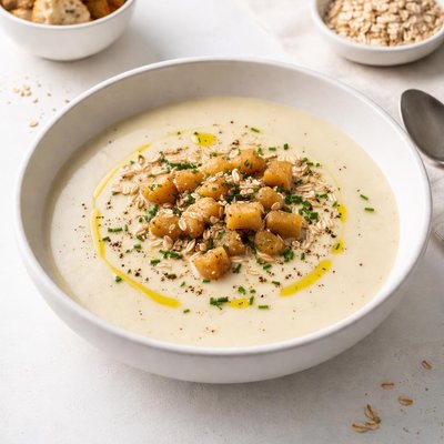 Image of Creamy Potato Oat Soup