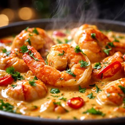 Image of Creamy Prawn Curry