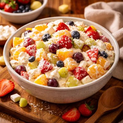 Image of Creamy Quick Fruit Salad