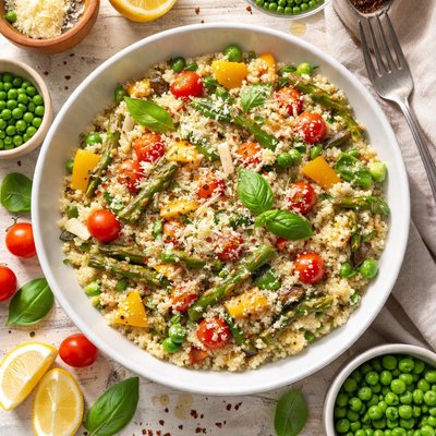 Image of Creamy Quinoa Primavera