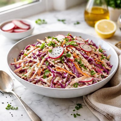 Image of Creamy Radish Slaw