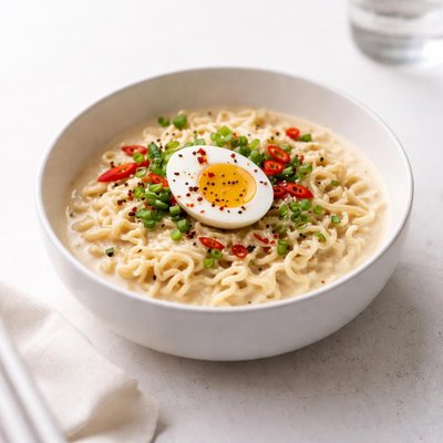 Image of Creamy Ramen Noodles