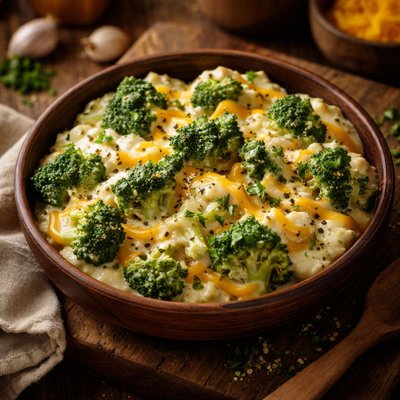 Image of Creamy Ranch Broccoli and Cheese