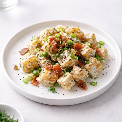 Image of Creamy Ranch Fried Potato Salad