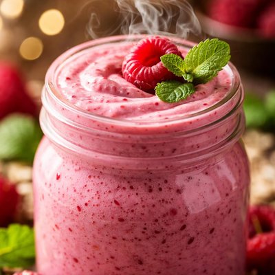 Image of Creamy Raspberry Smoothie