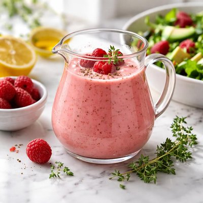 Image of Creamy Raspberry Vinaigrette