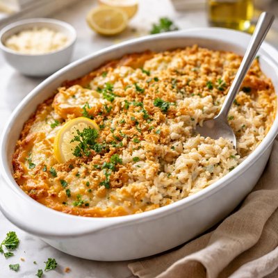 Image of Creamy Rice Casserole