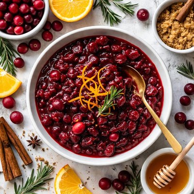 Image of Creamy Rich and Decadent Cranberry Sauce