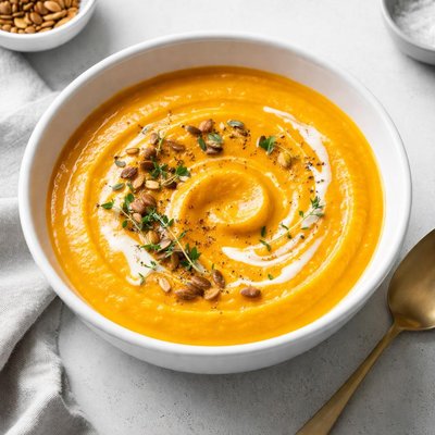 Image of Creamy Roasted Butternut Squash Soup