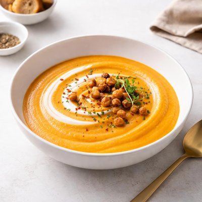 Image of Creamy Roasted Yam Soup