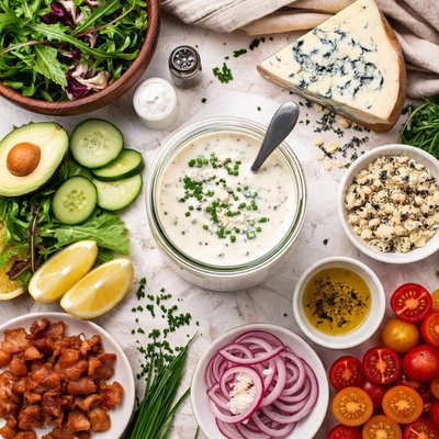 Image of Creamy Roquefort Salad Dressing