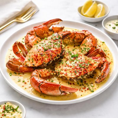 Image of Creamy Sauce Butter Crabs