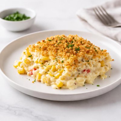 Image of Creamy Scalloped Corn Casserole