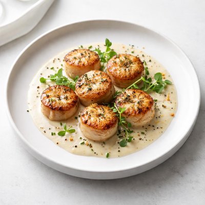 Image of Creamy Scrumptious Scallops