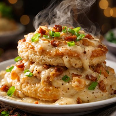 Image of Creamy Shortcake a La Onion