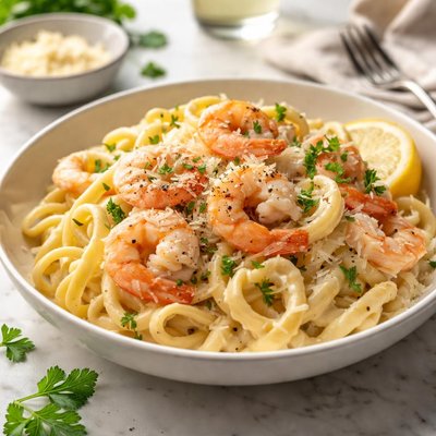 Image of Creamy Shrimp Alfredo