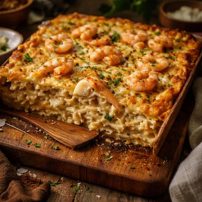 Image of Creamy Shrimp Lasagna