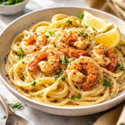 Image of Creamy Shrimp Pasta