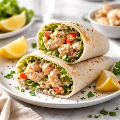 Image of Creamy Shrimp Wrap Rsc
