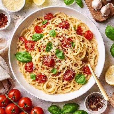 Image of Creamy Spaghetti