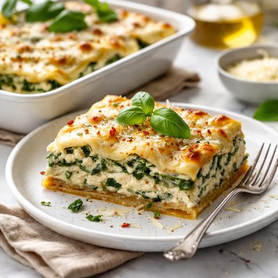 Image of Creamy Spinach Lasagna