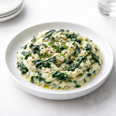 Image of Creamy Spinach Potato Mash