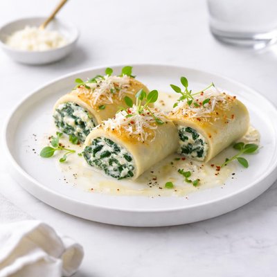 Image of Creamy Spinach Rolls