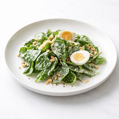 Image of Creamy Spinach Salad