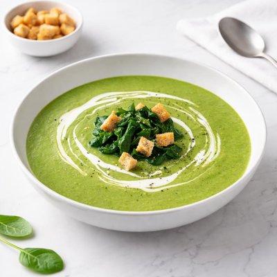 Image of Creamy Spinach Soup