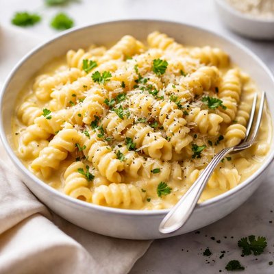 Image of Creamy Stove Top Rotini and Cheese