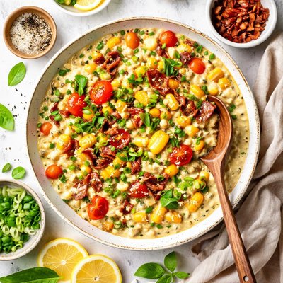 Image of Creamy Succotash