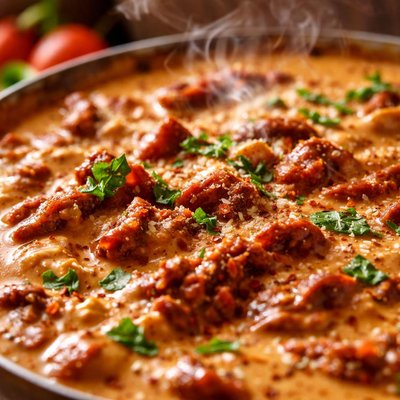 Image of Creamy Sun Dried Tomato Sauce