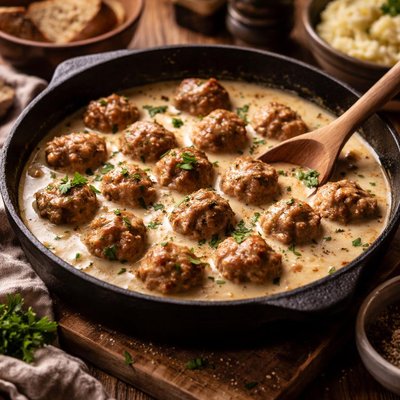 Image of Creamy Swedish Meatballs