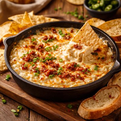 Image of Creamy Three Cheese Dip