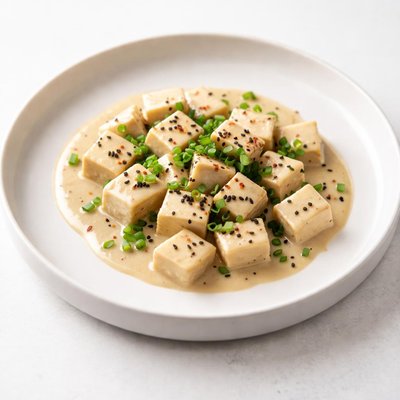 Image of Creamy Tofu Savory Sauce