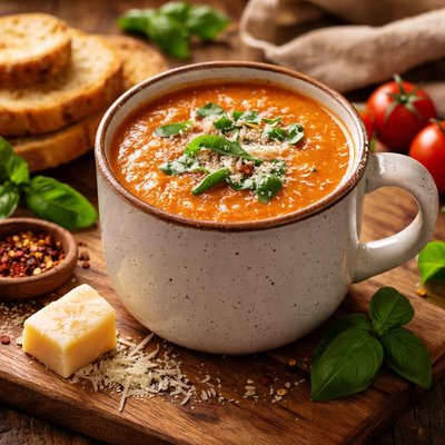 Image of Creamy Tomato Basil Mug O Soup