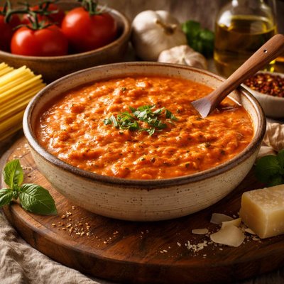 Image of Creamy Tomato Pasta Sauce