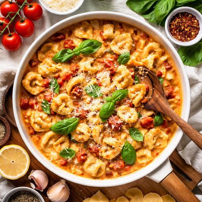 Image of Creamy Tomato Tortellini