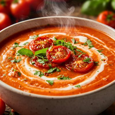 Image of Creamy Triple Tomato Soup