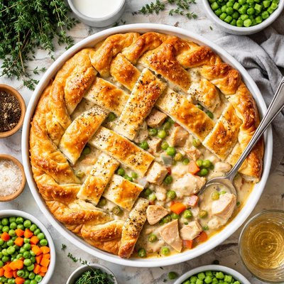 Image of Creamy Turkey Pot Pie