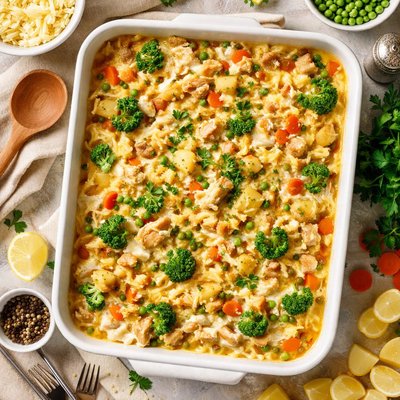 Image of Creamy Turkey Potato Casserole