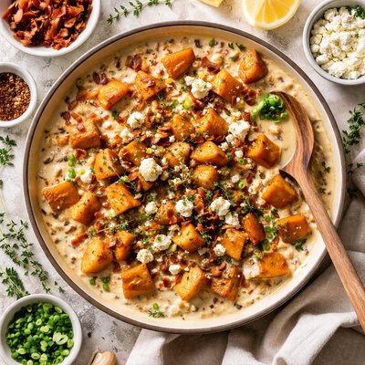 Image of Creamy Un Sweet Potatoes