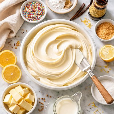 Image of Creamy Vanilla Frosting