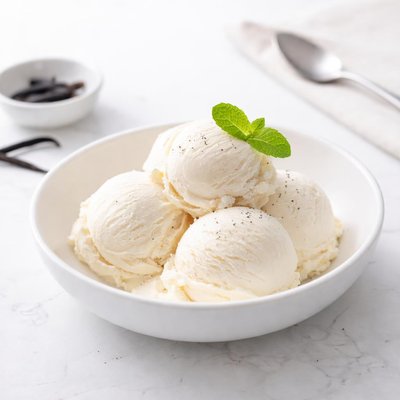 Image of Creamy Vanilla Ice Cream