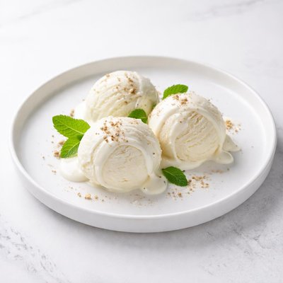 Image of Creamy Vanilla Ice Cream with Yogurt