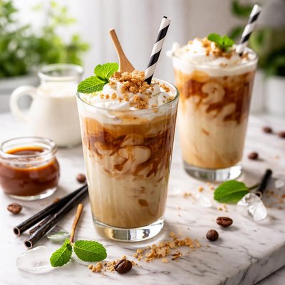 Image of Creamy Vanilla Iced Coffee