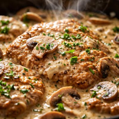 Image of Creamy Veal Marsala
