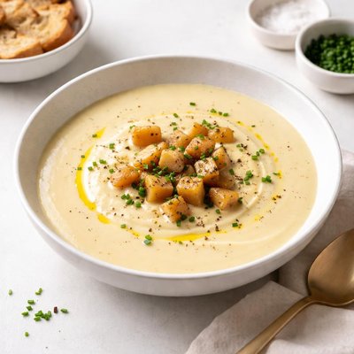 Image of Creamy Vegan Potato Soup