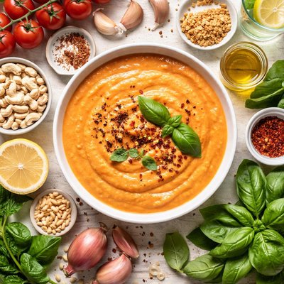 Image of Creamy Vegan Tomato Sauce