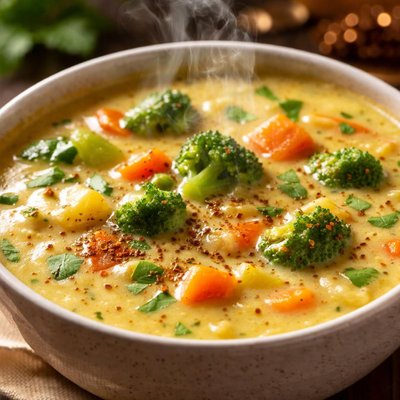 Image of Creamy Vegetable Cumin Soup